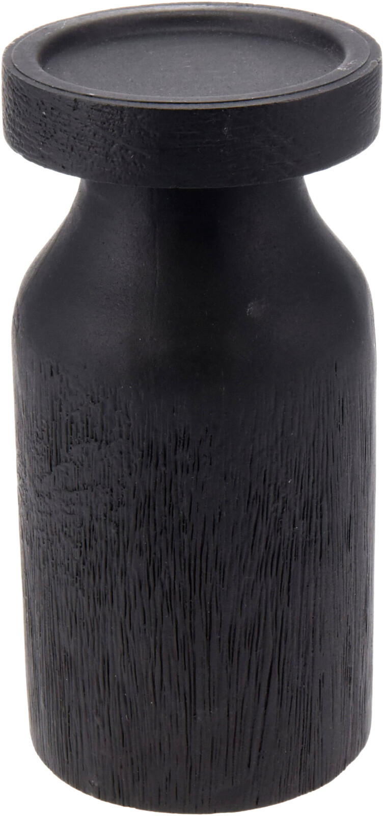 Kertastjaki svartur úr við 20cm