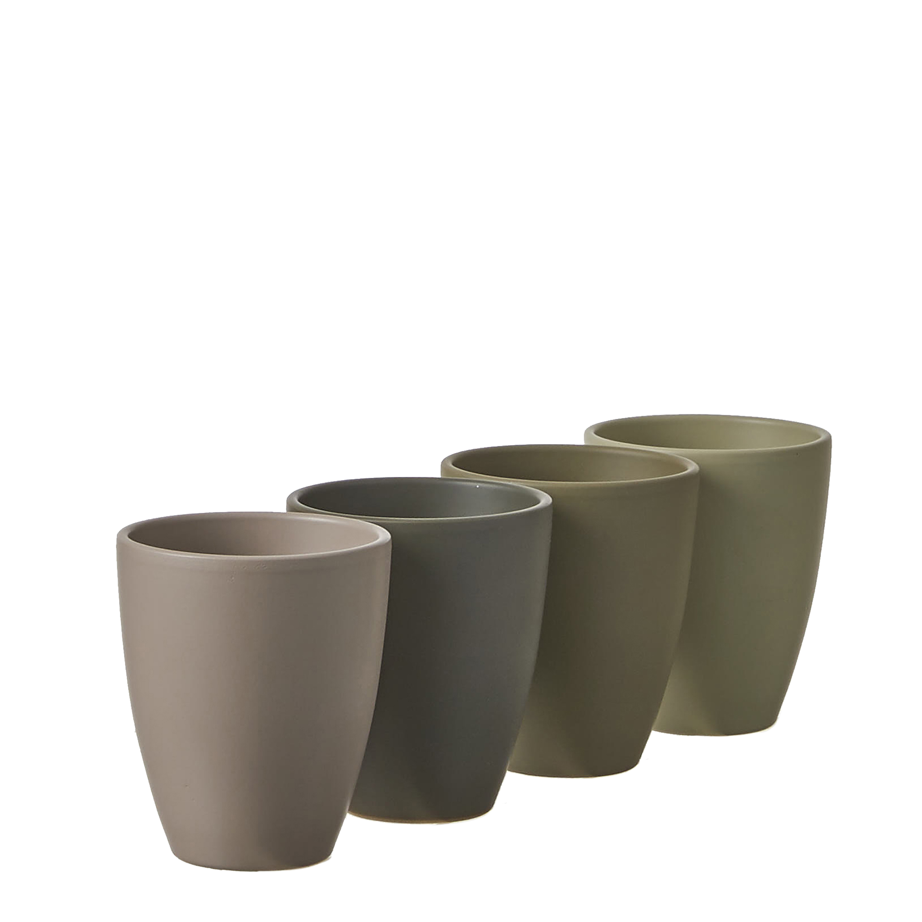 Pottur Tusca 13,5*H17cm 4teg.