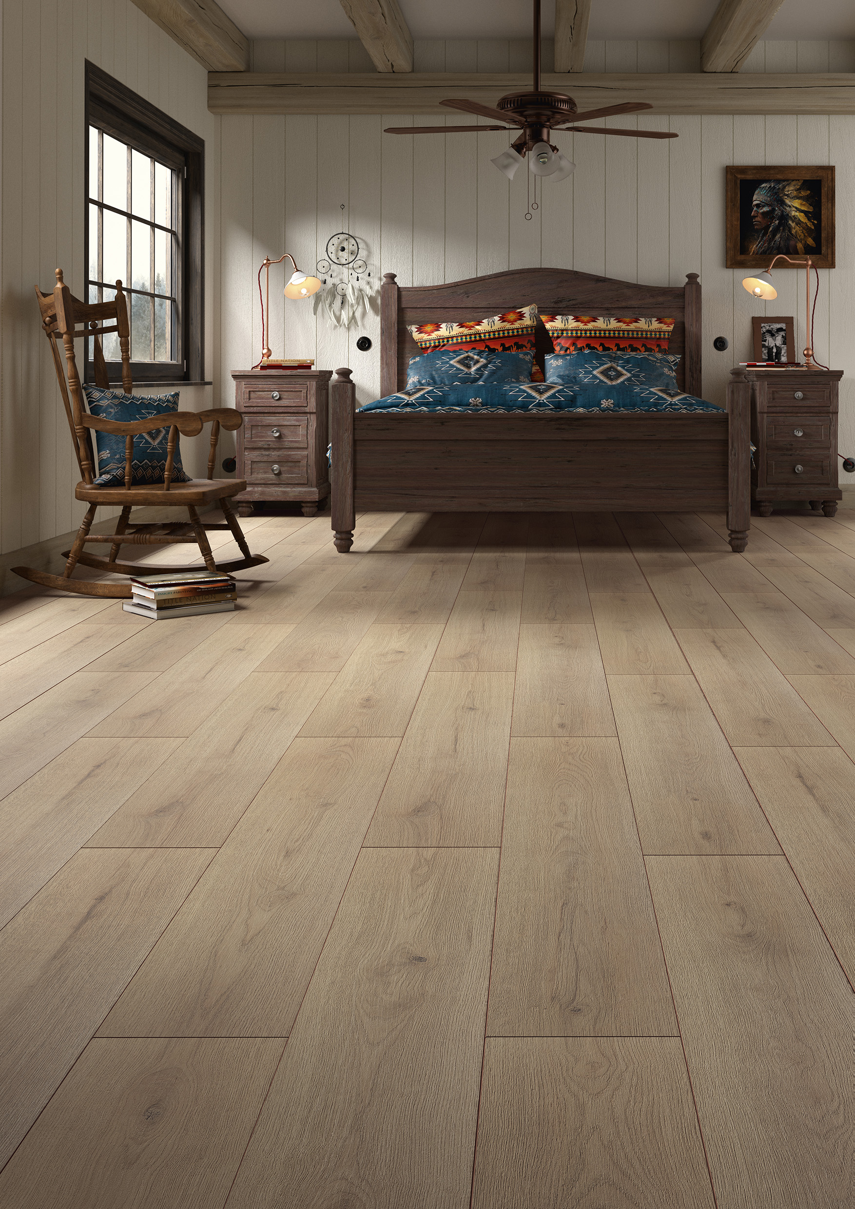 Harðparket 10 mm Utah Eik 1286x214, WR607