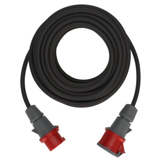 FRAML RAFM CEE 5P16A 25M GÚMMÍ 5G2.5 IP44 400V/16A KLÓ+HULSA