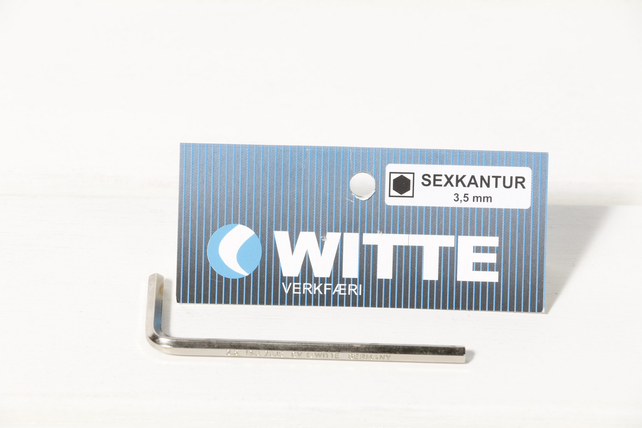 Sexkantur 3,5 mm Witte