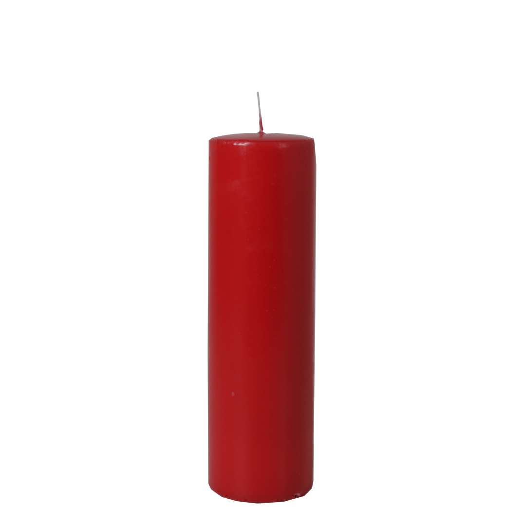 Kubbakerti rautt sívalt slétt 8*28cm