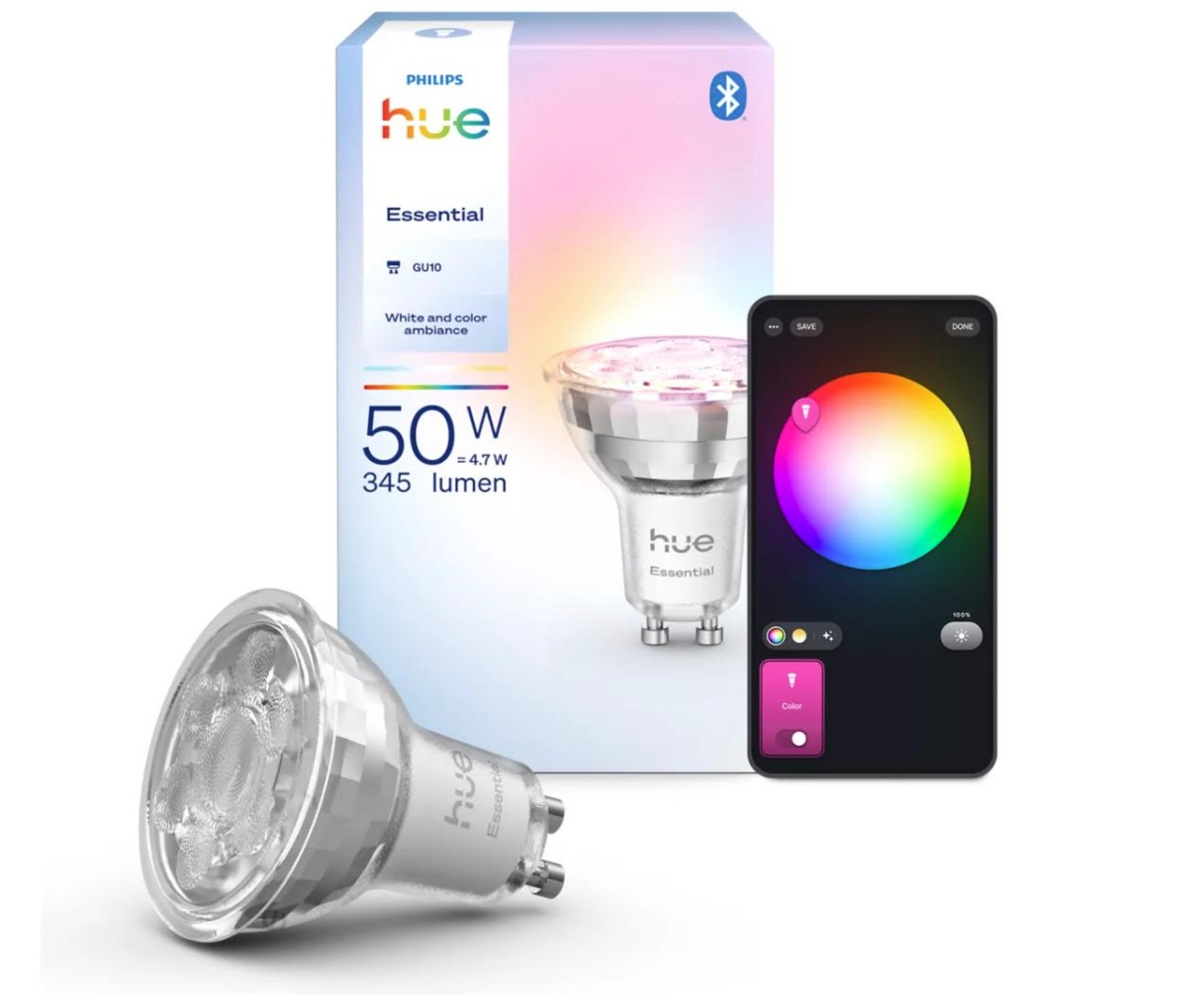 Hue Essential 50W RGBW GU10 345lm 4,7W 1 stk