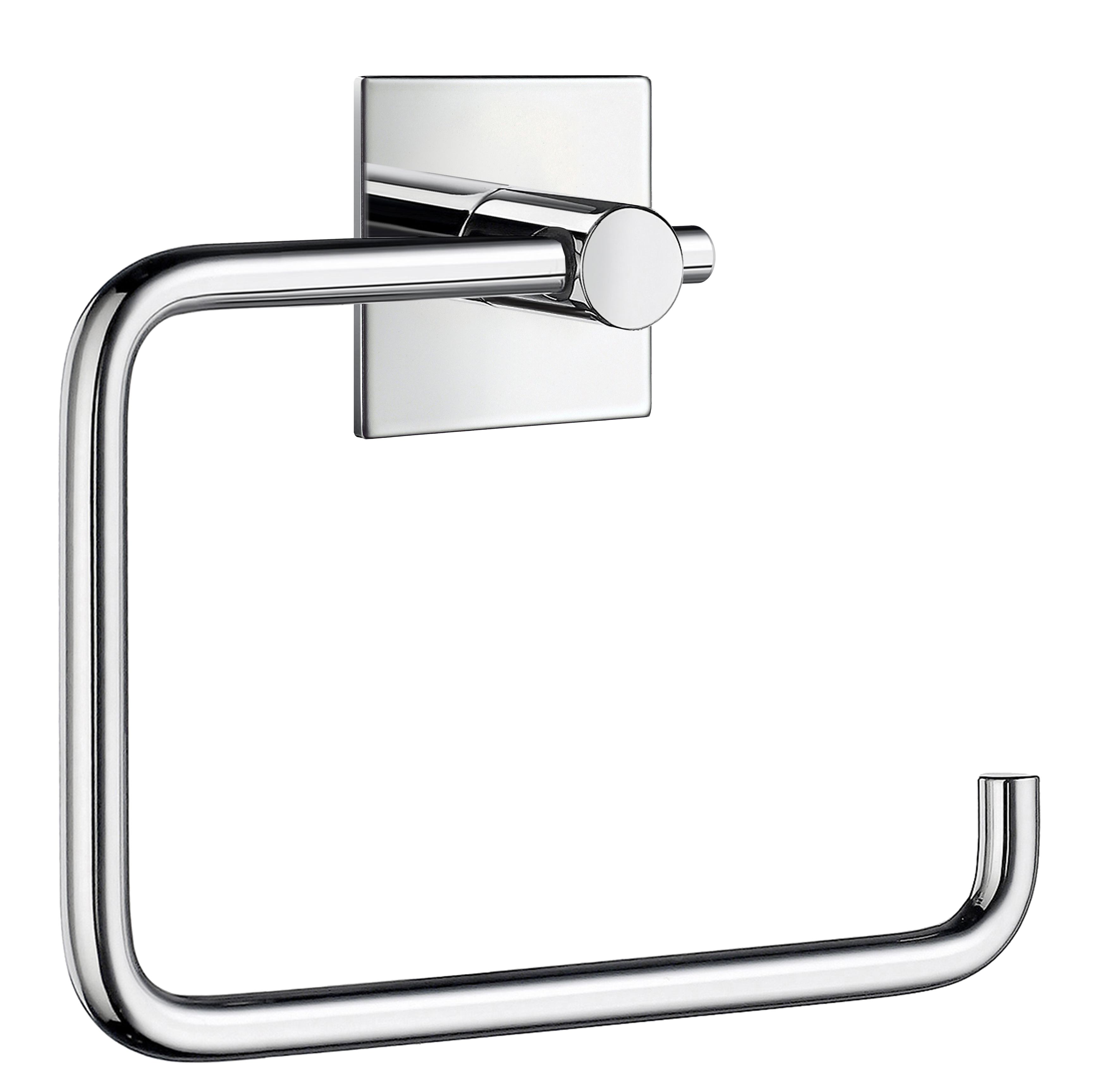 WC Rúlluhaldari kantaður, króm