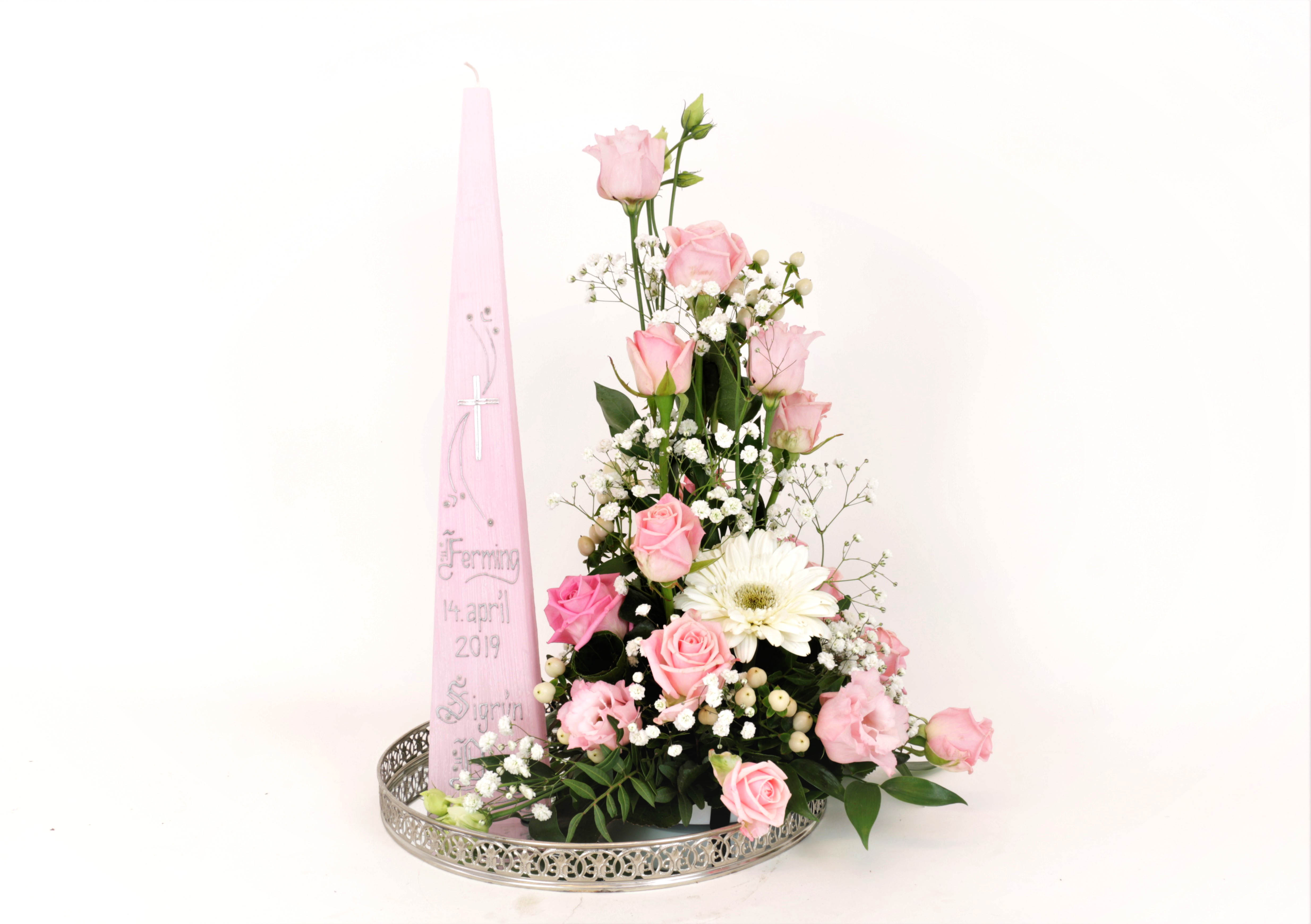 Bleik fermingarskreyting