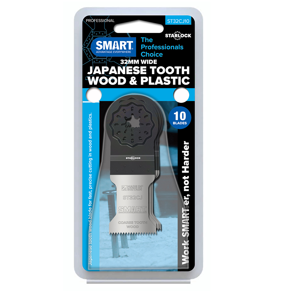 SMART FJÖLNOTABLAÐ 32MM ST32CJ10 TRÉ (10ST) JAPANESE