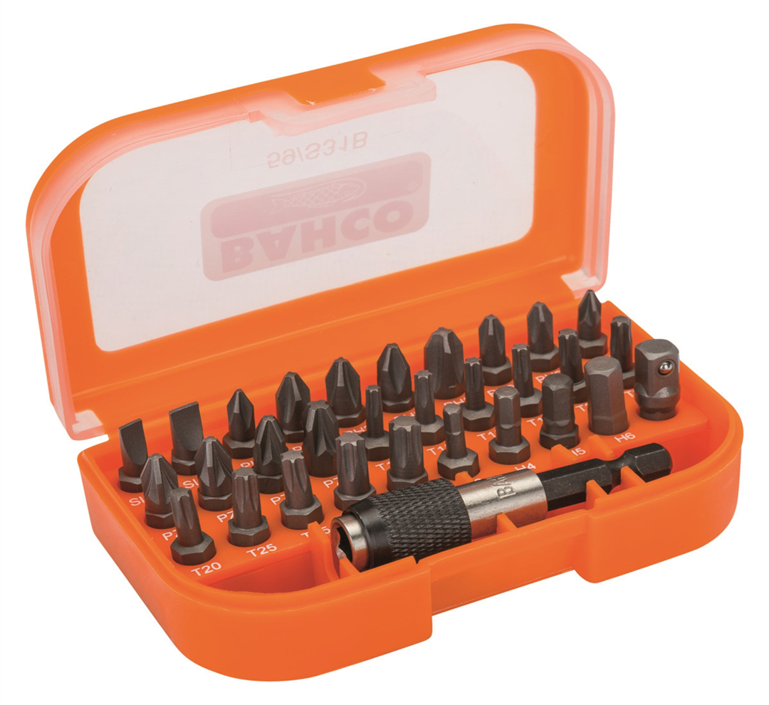 SKRÚFBITASETT 31STK S2 BACHO