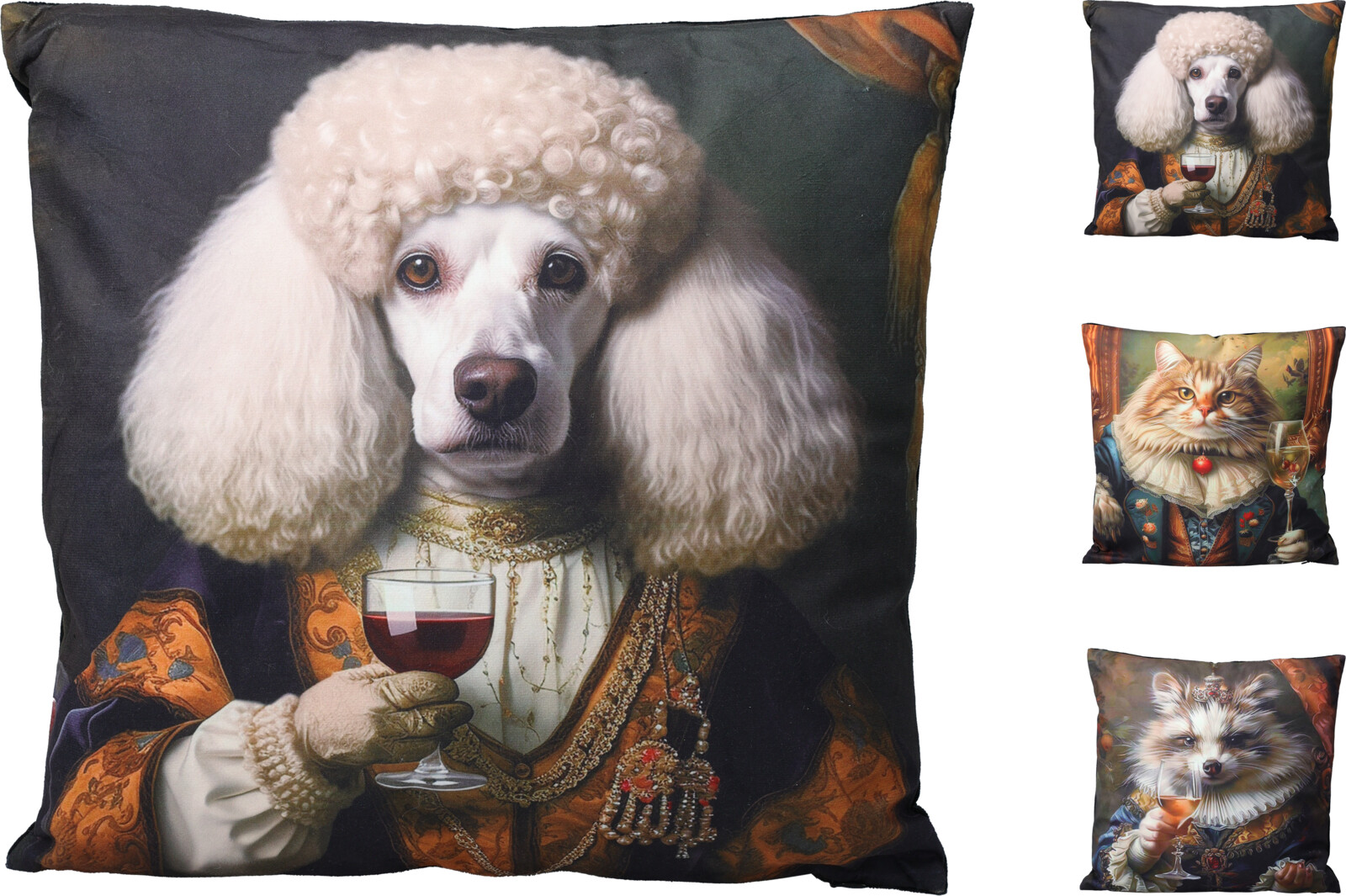 Púði 45cm prentuð mynd 3 gerðir