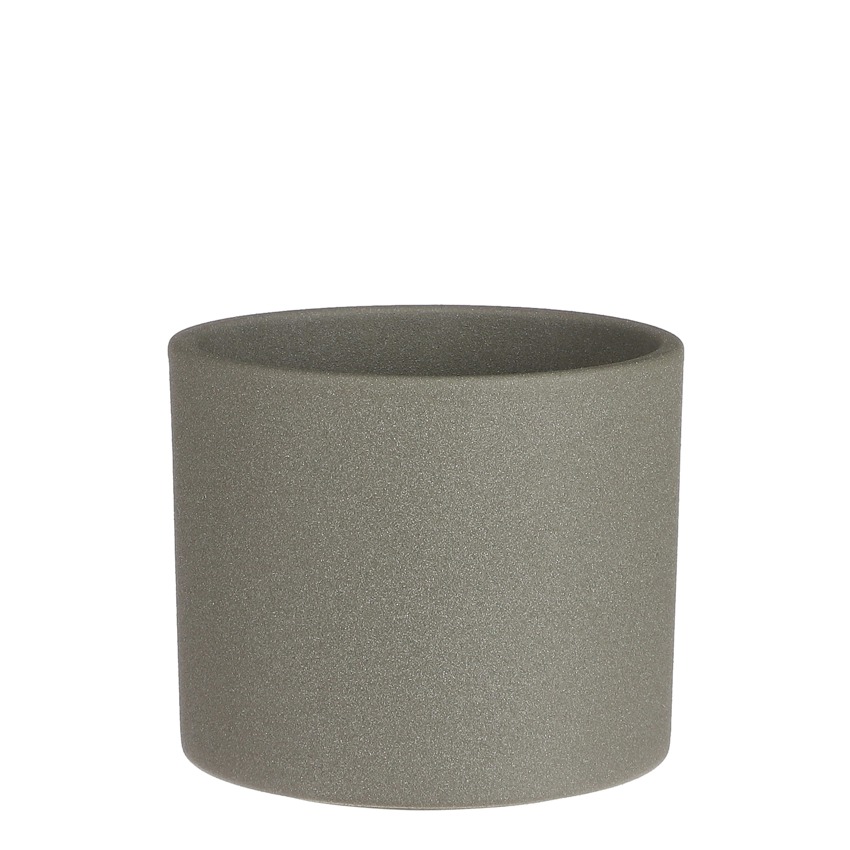 Pottur Era ljósgrænn mattur H13*D15cm