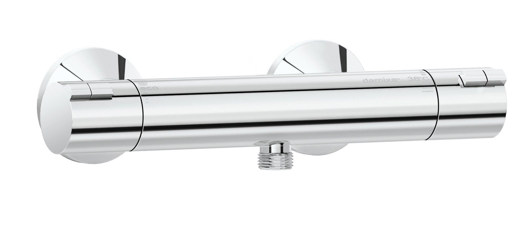 Blöndunartæki Damixa Thermixa Zero stútur niður