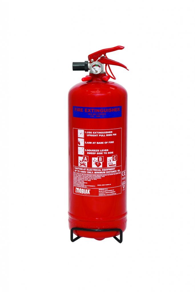 2 kg Mobiak duftslökkvitæki m.mæli