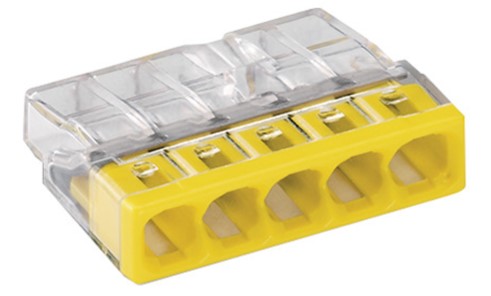 TENGI WAGO STUNGIN 5F 2273-205  0,5-2,5mm2 STÍFUR-TENGI 5/PK