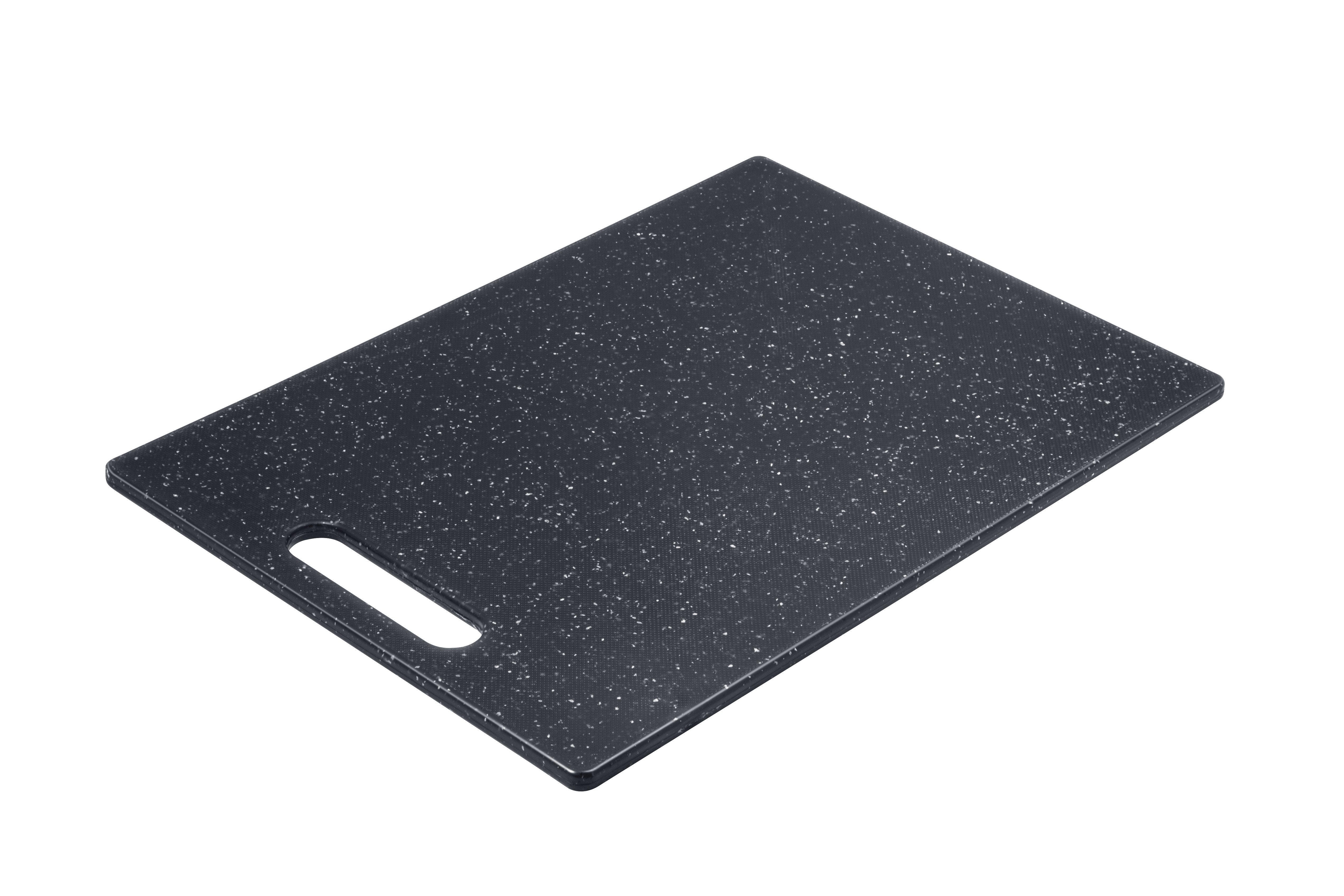 Skurðarbretti plast m.marmaraáferð 30 sm