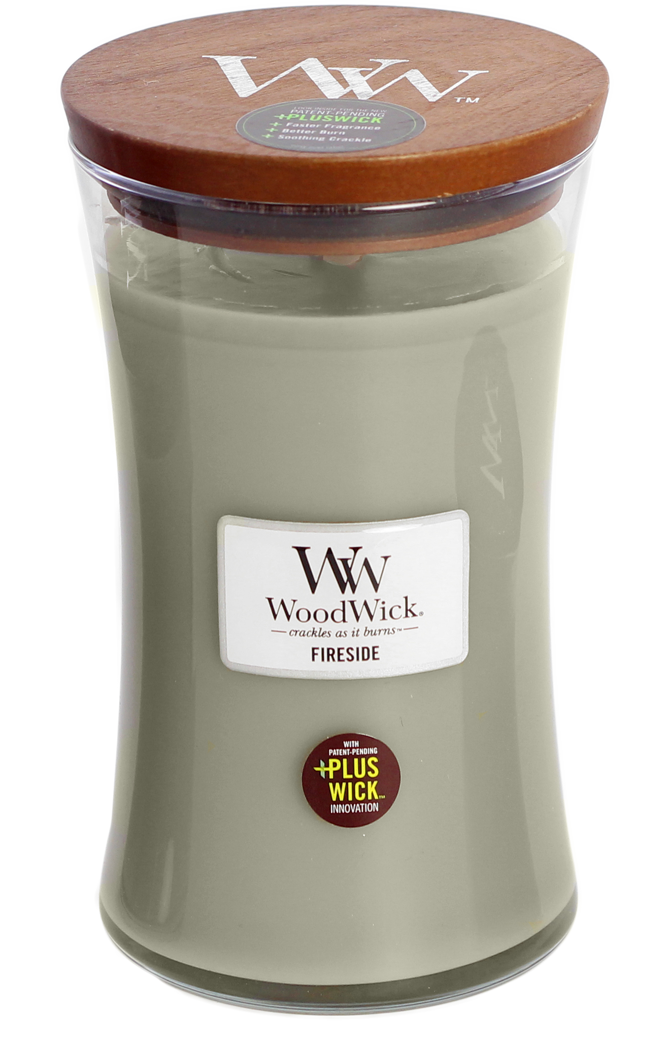 Ilmkerti WoodWick Fireside Large