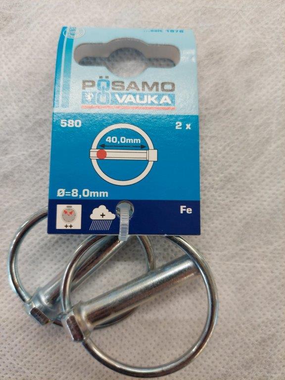 SPLITTI TRAKTORS 8.0X40MM (2) PÖSAMO