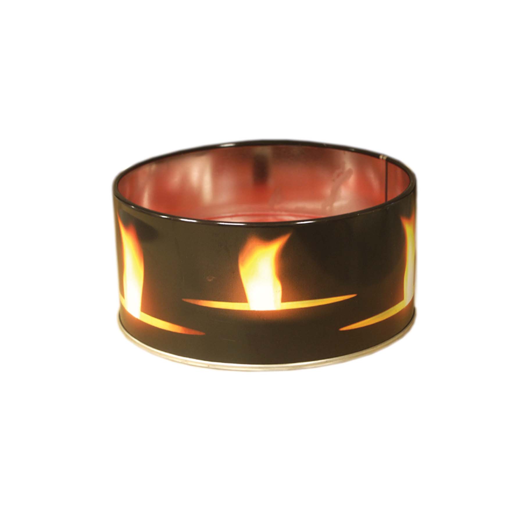 Útikerti Flame í háum álstjaka