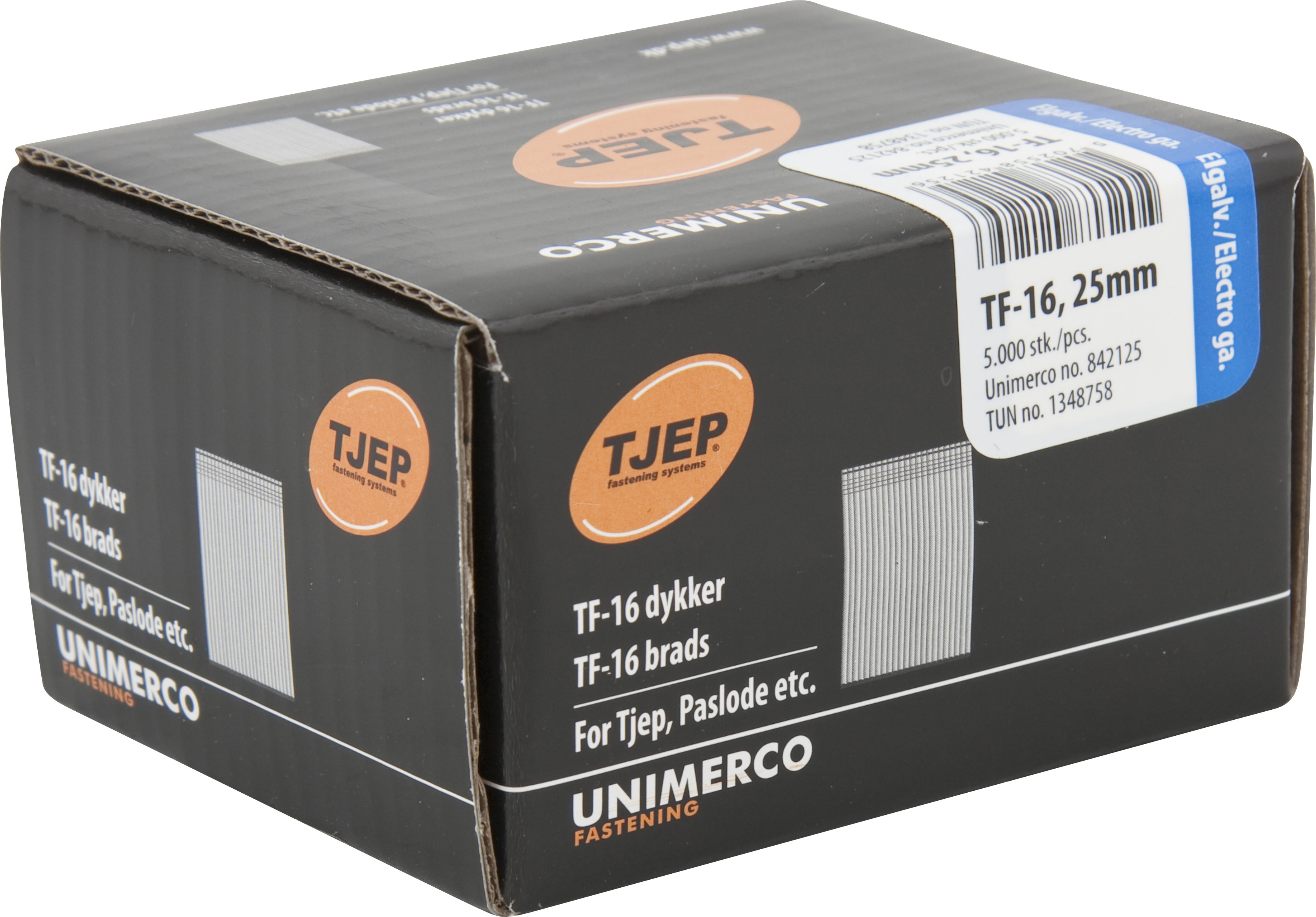 BYSSUSAUMUR 25MM TF16 F/TJEP DÚKK (5000stk)