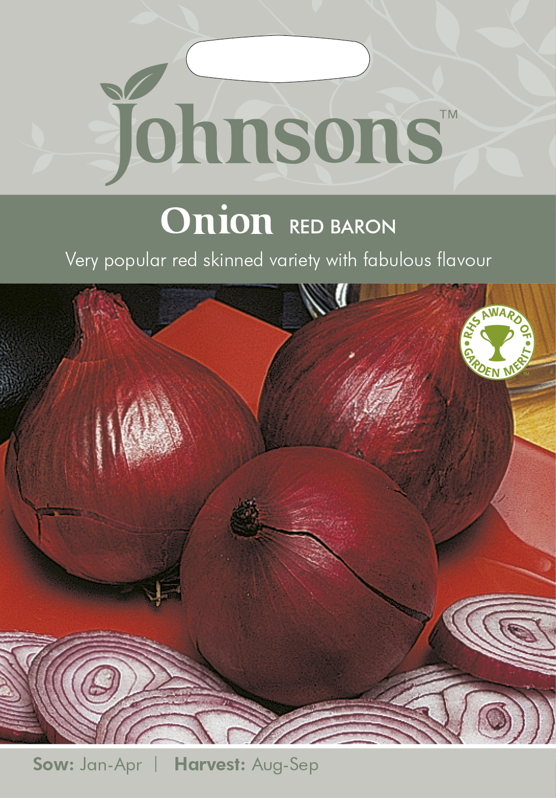 Fræ Onion Red Baron