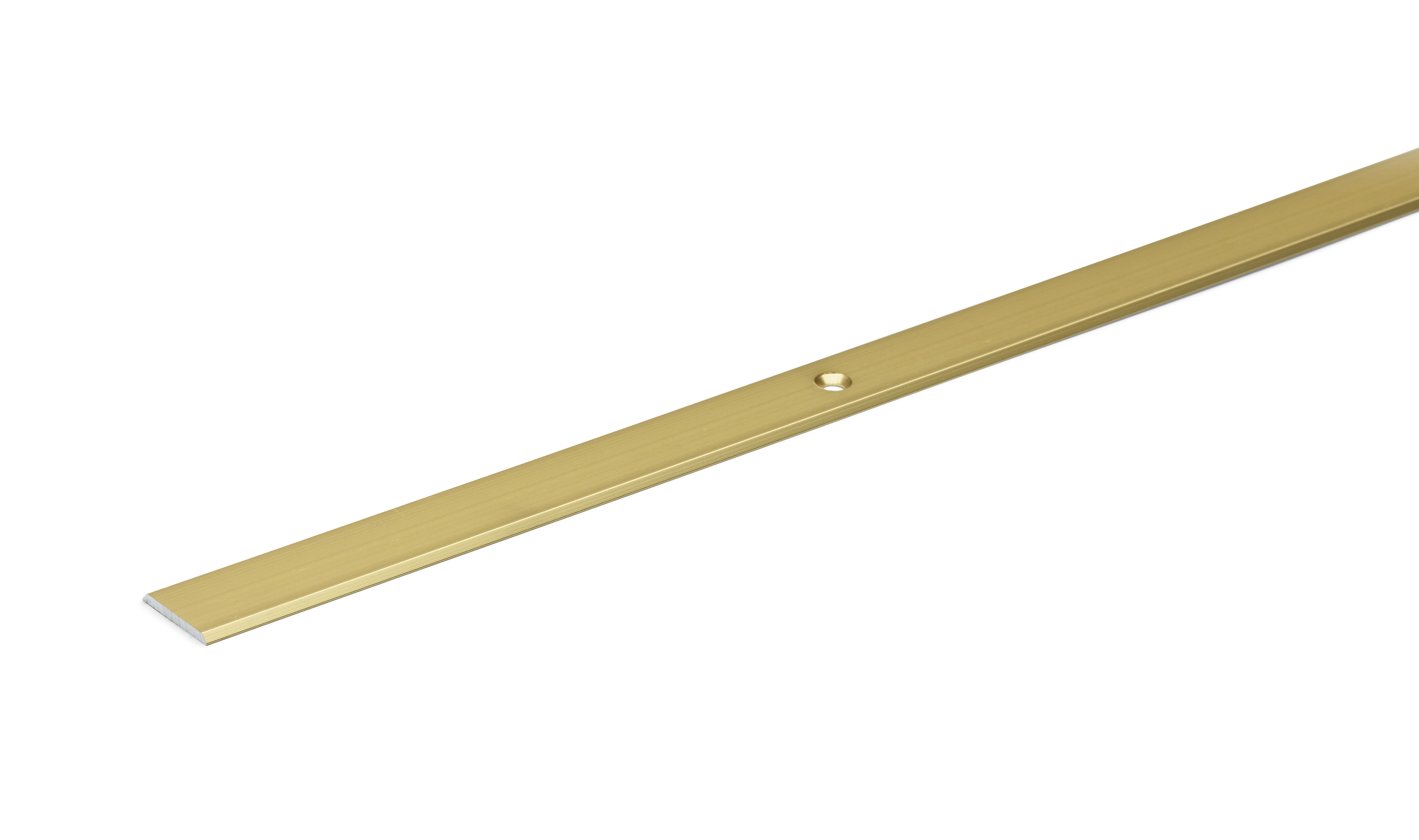 Frágangslisti Tröppulisti 200cm L, 2cm B, Brass