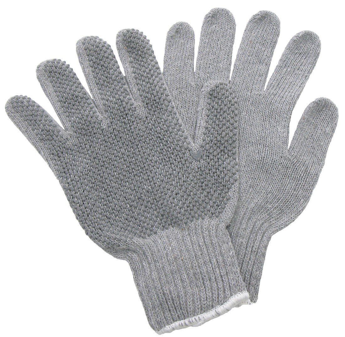 VINNUV. 8"GRÁIR BÓM M/GRÁ DOPPUM