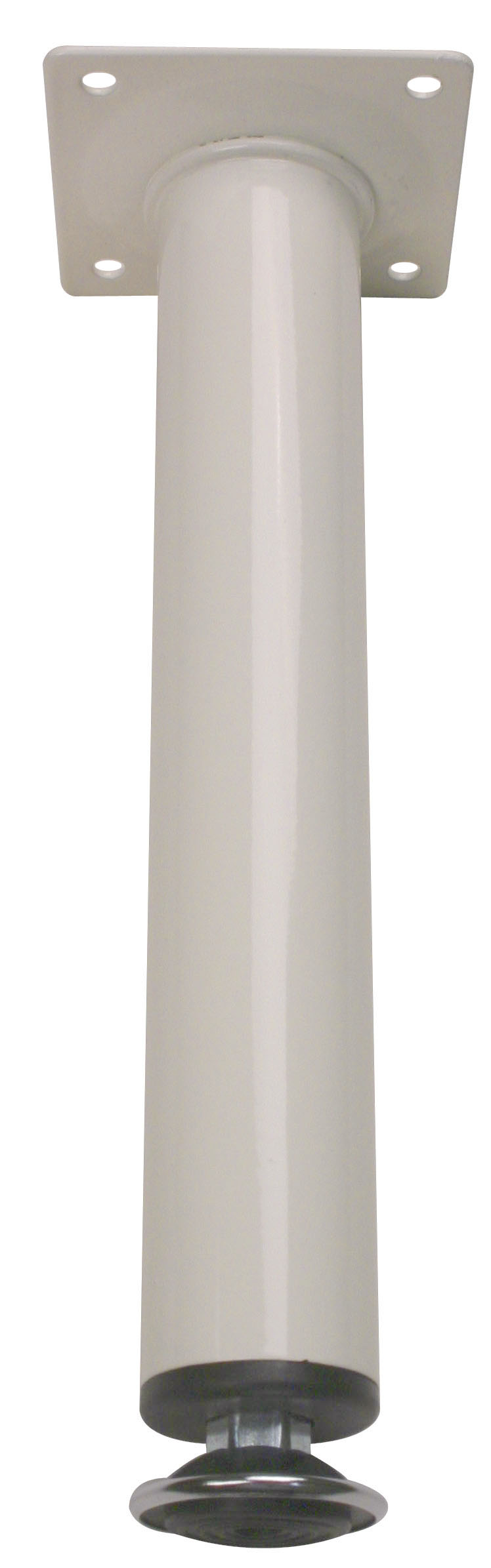 Borðfótur 20 cm hvítur