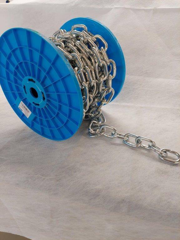 Keðja A8/8,0mm Króm 10m