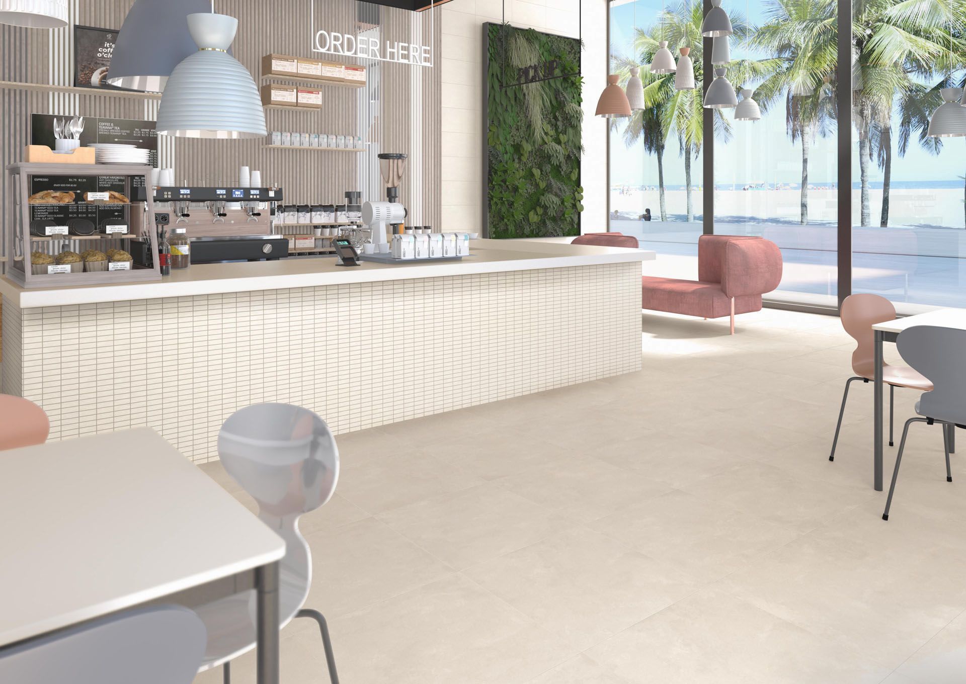 TAU Cosmopolita Sand rect 60x60 cm 4/1,44/43,2