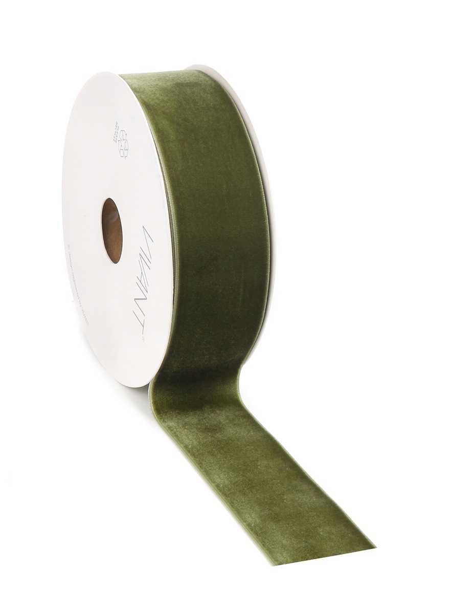 Borði 10m Velvety 38mm olive