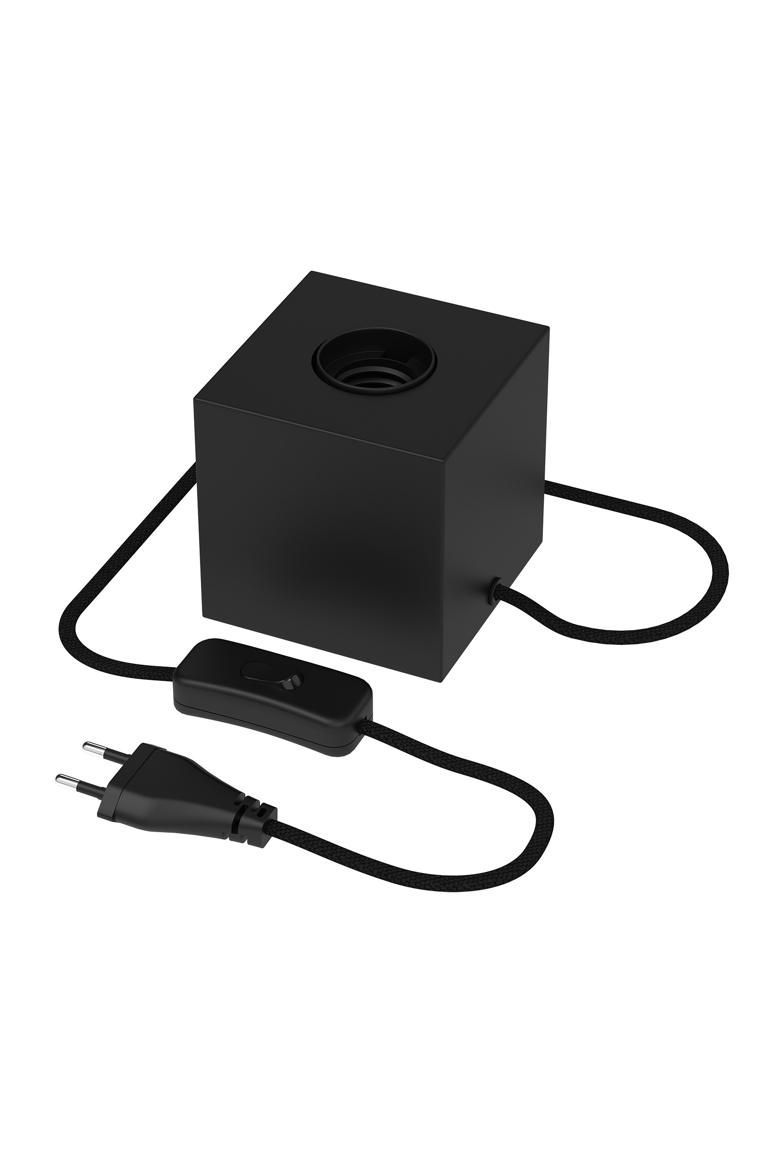 Calex borðlampi sv, 1,8 m snúra m rofa E27 max 40w