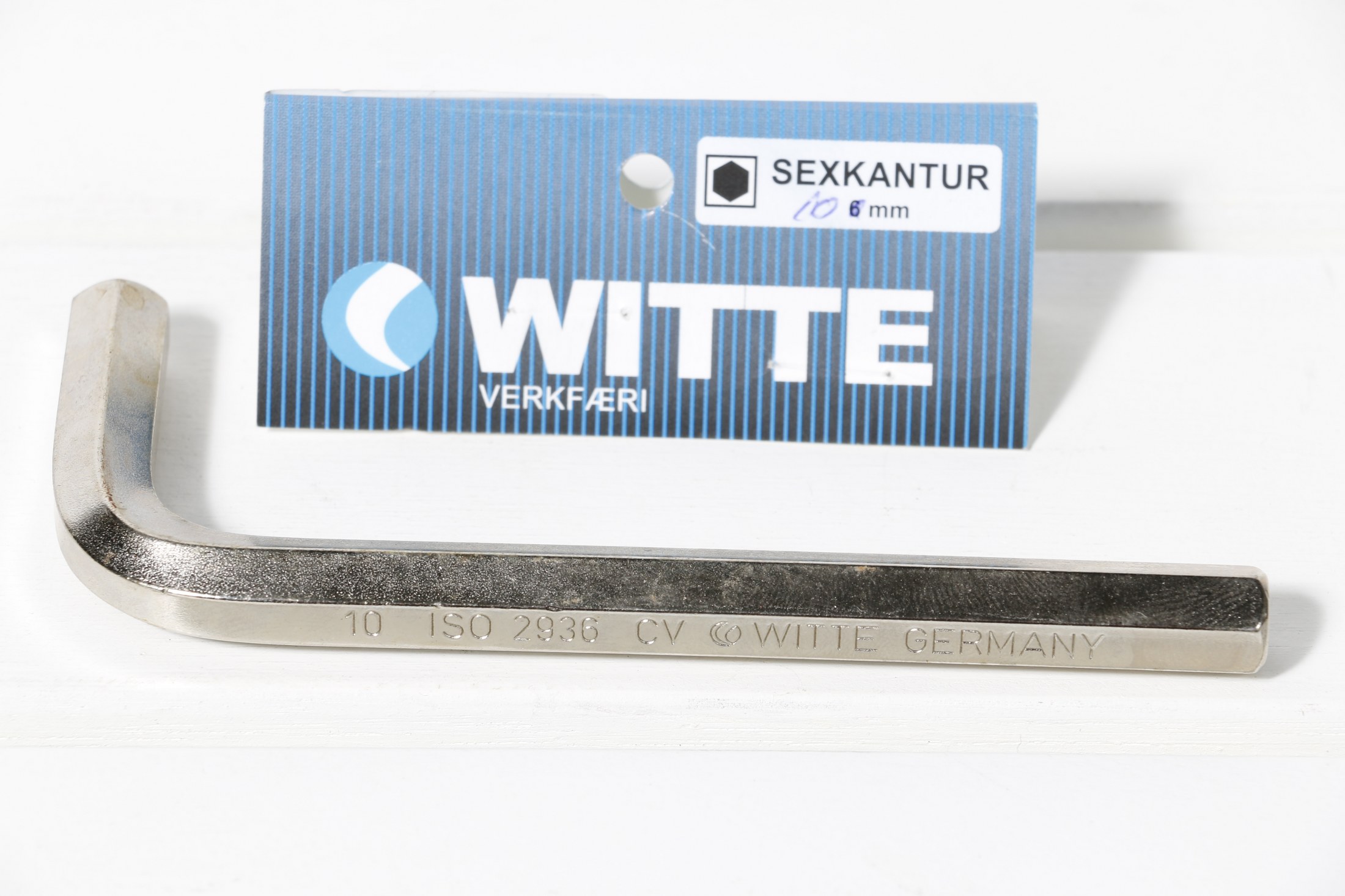 Sexkantur 10 mm Witte