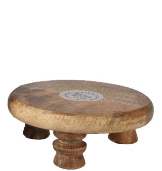 Bakki á fótum h6cm mangóviður minni