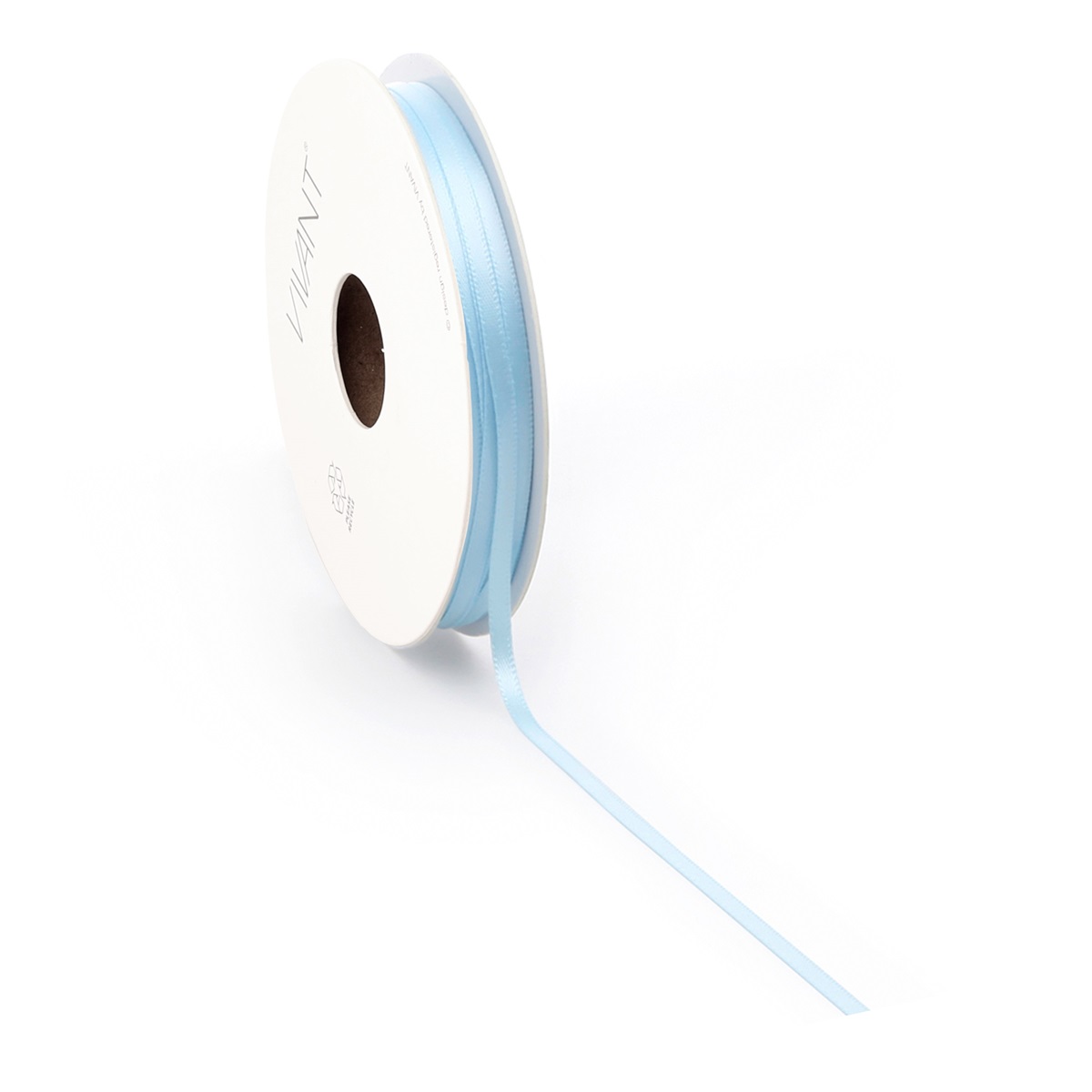 Borði satin 3mm*50m light blue