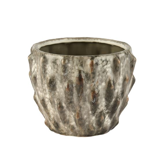 Pottur Cactus 14*18cm grár