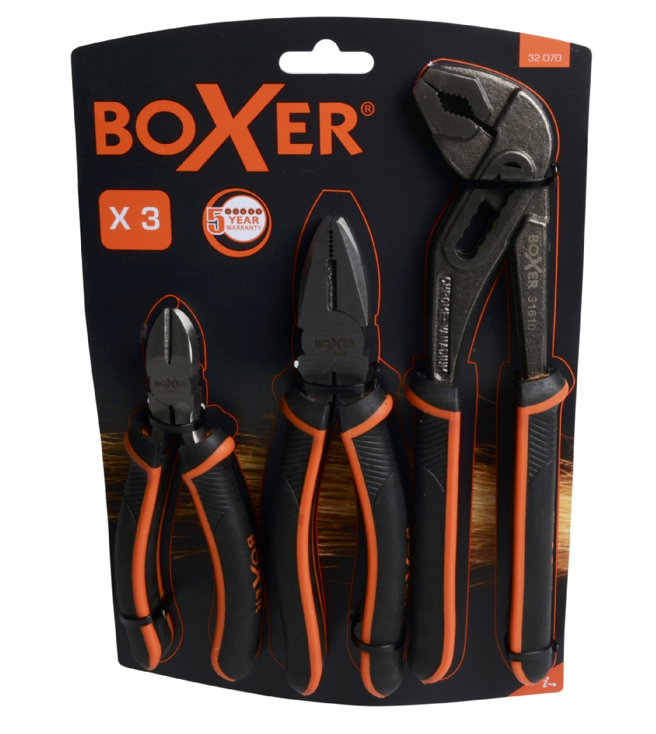 Tangarsett Boxer 3 stk.  32070