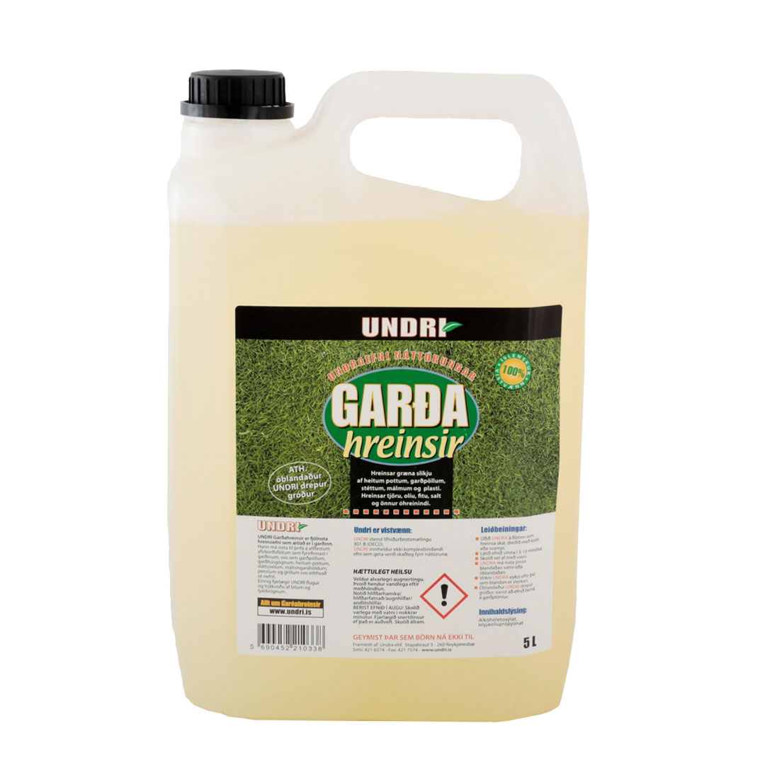 Garðaundri garðahreinsir 5l.
