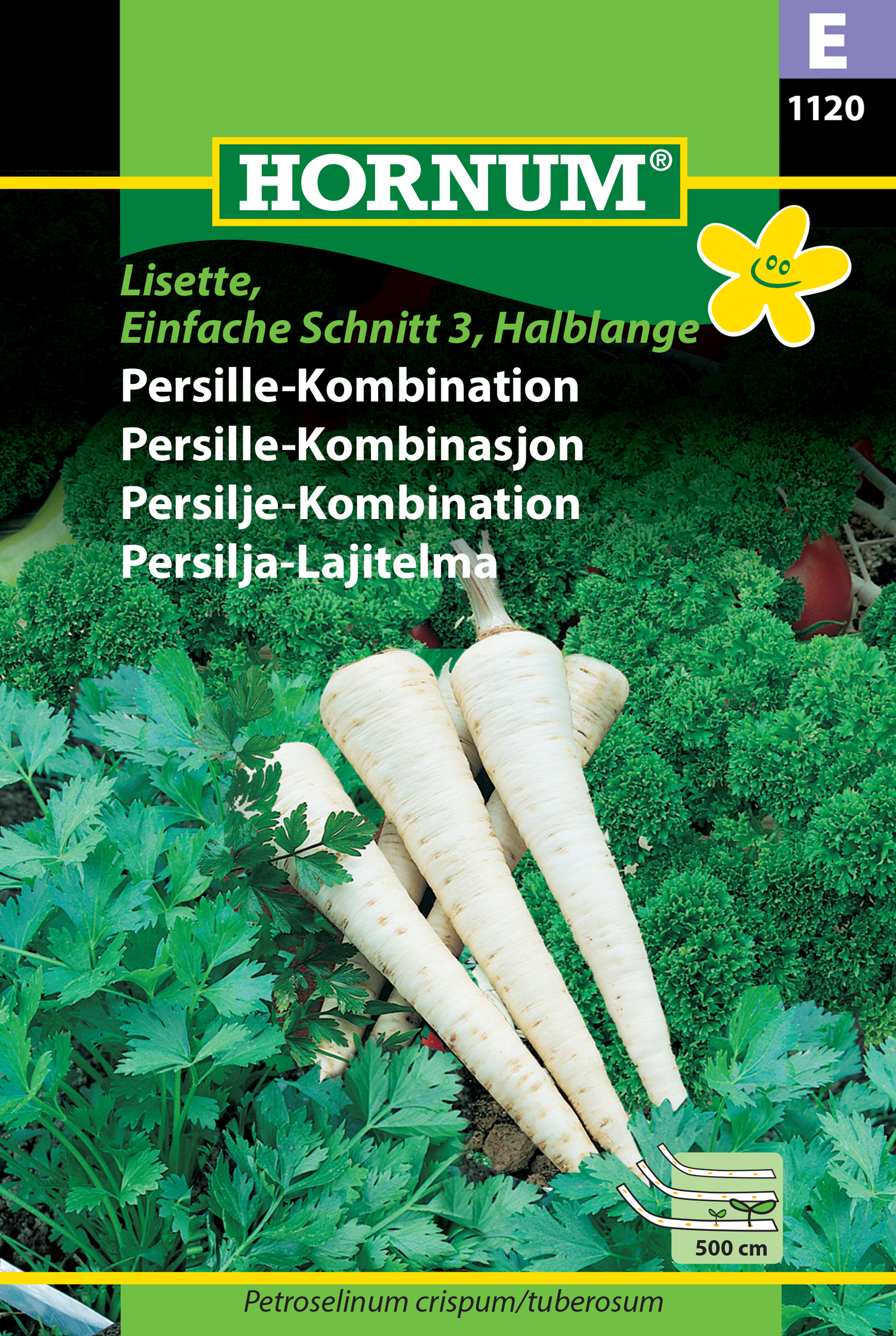 Fræ Steinselja Petroselinum crispum Lisette es2 halblange