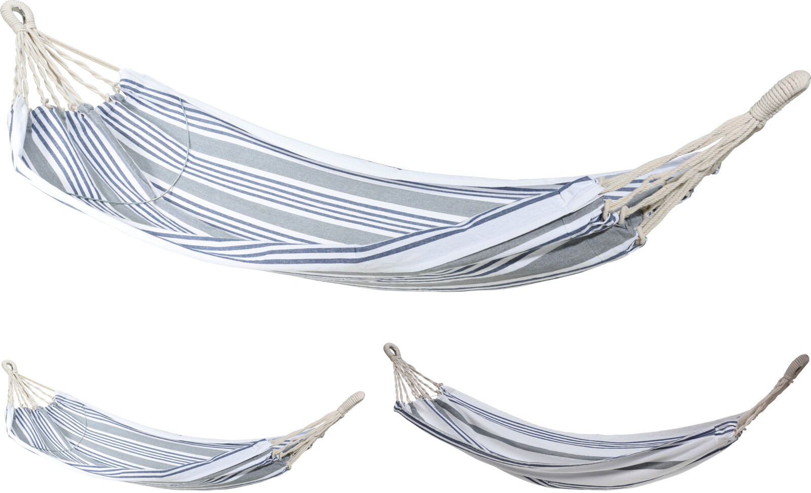 Hengirúm 110x220cm bláröndótt