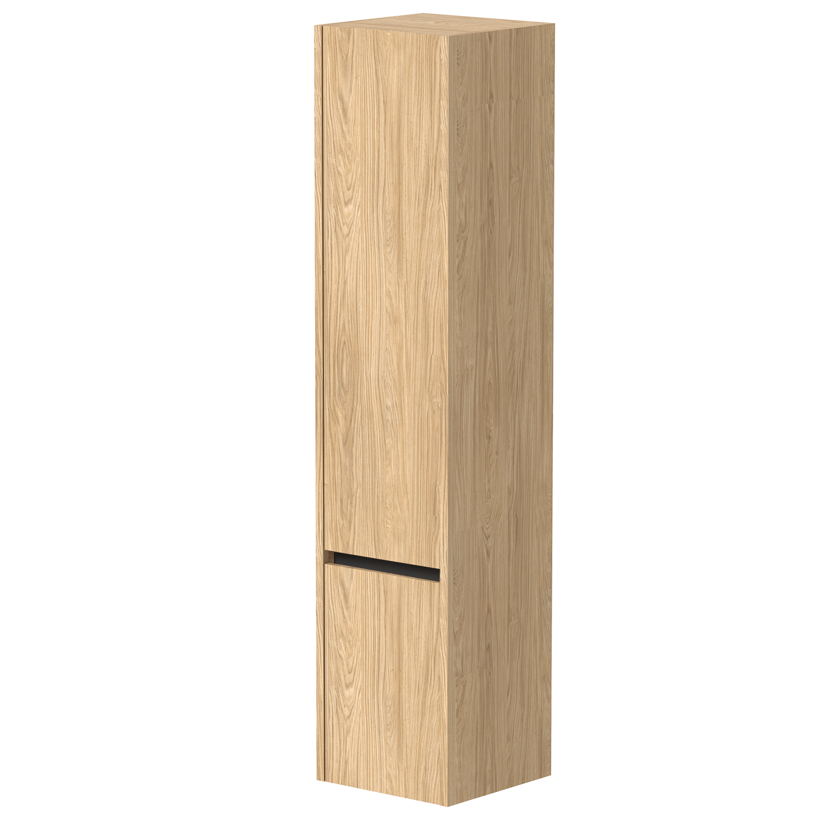 Hár skápur CITY, ljós eik