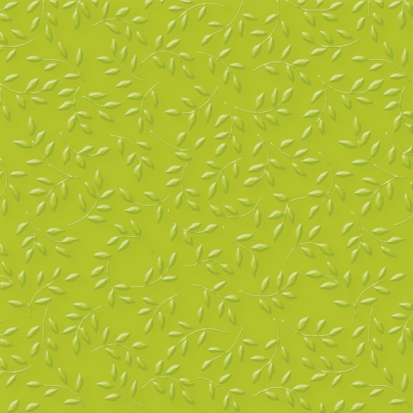 Servíettur 'Leaves' 33*33cm 16stk. grænar