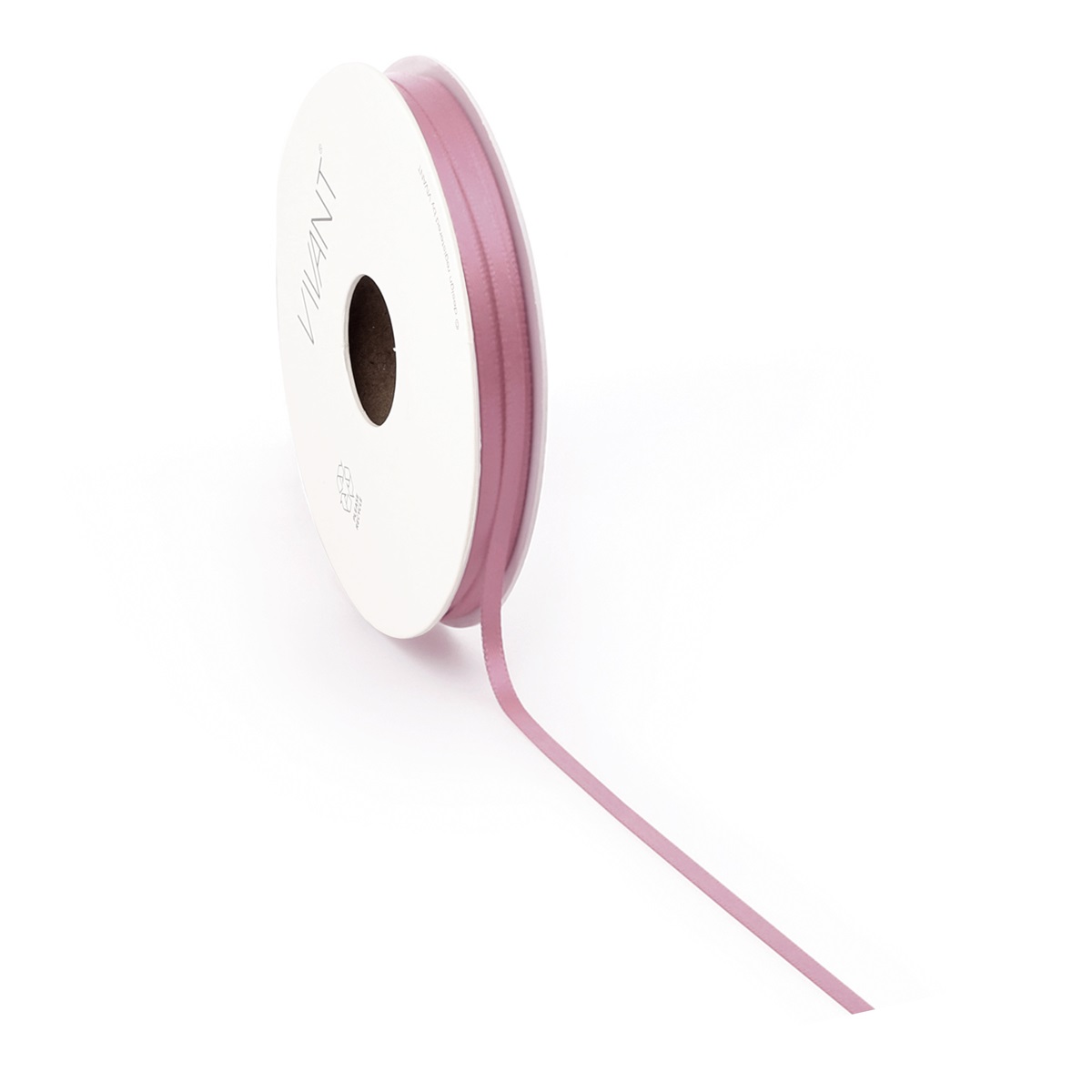 Borði satin 3mm*50m old rose