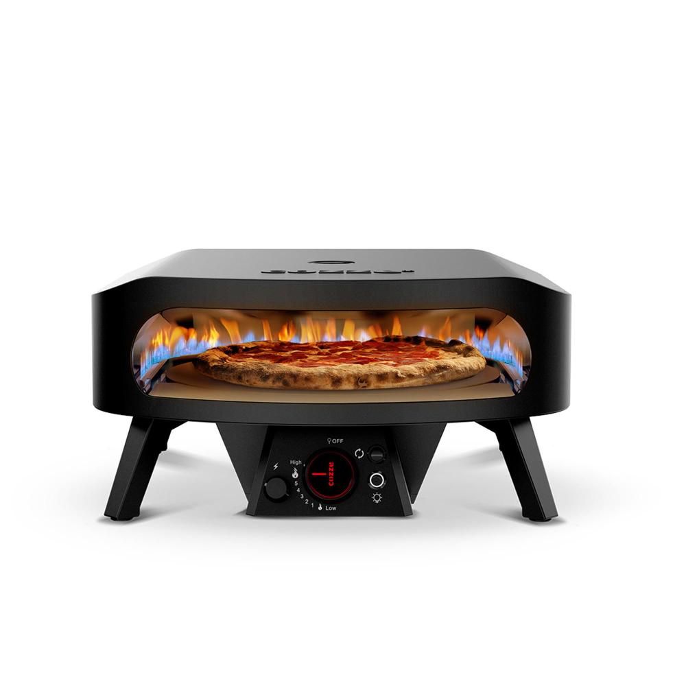 Gas pizzaofn Cozze BLACK 17" m/snúning
