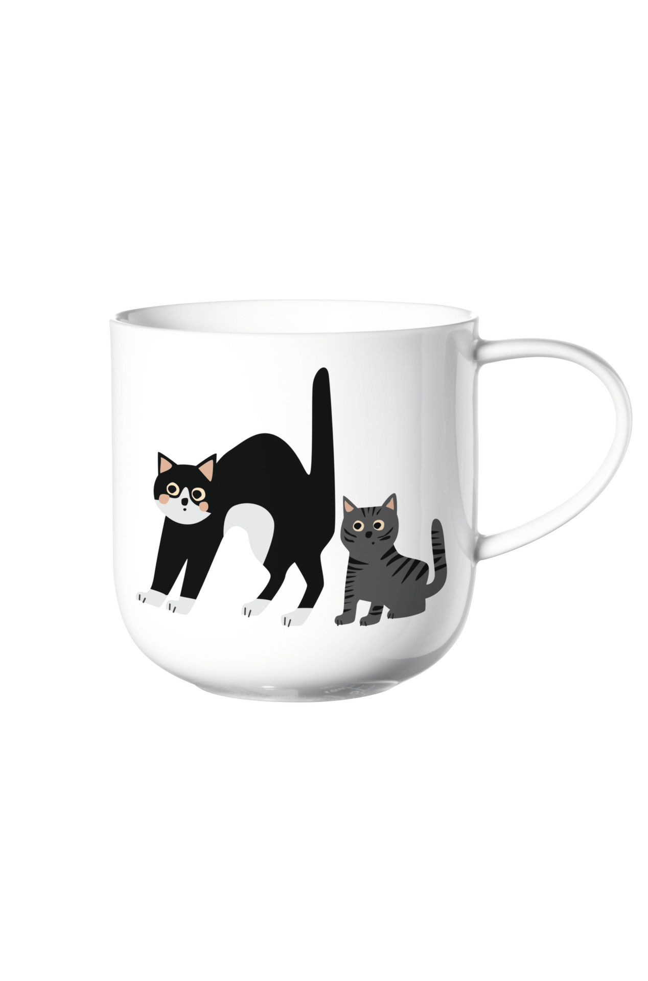 Drykkjarkanna undrandi kisur, 400 ml