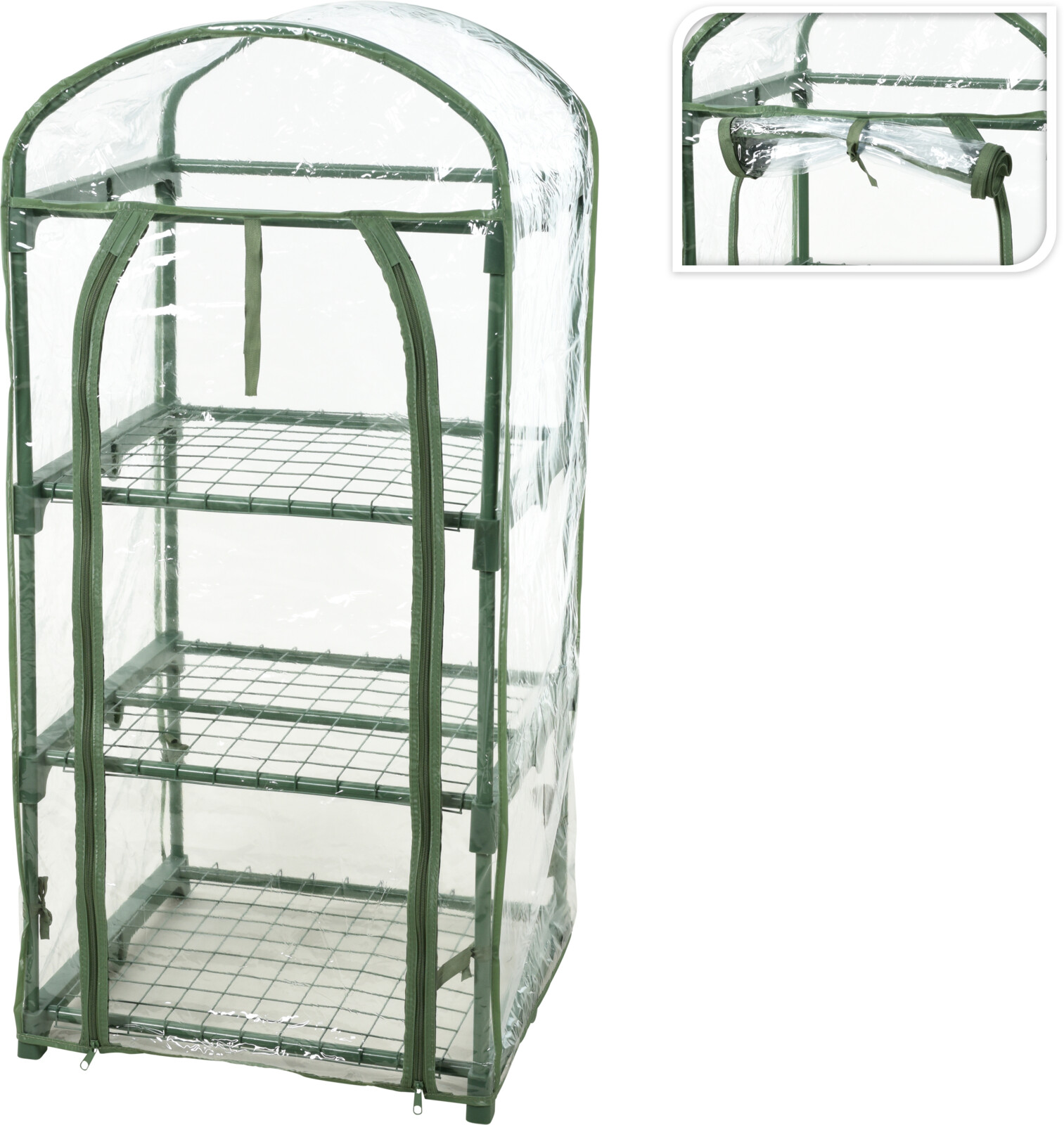 Gróðurhús 3 hæða 69*49*h105cm