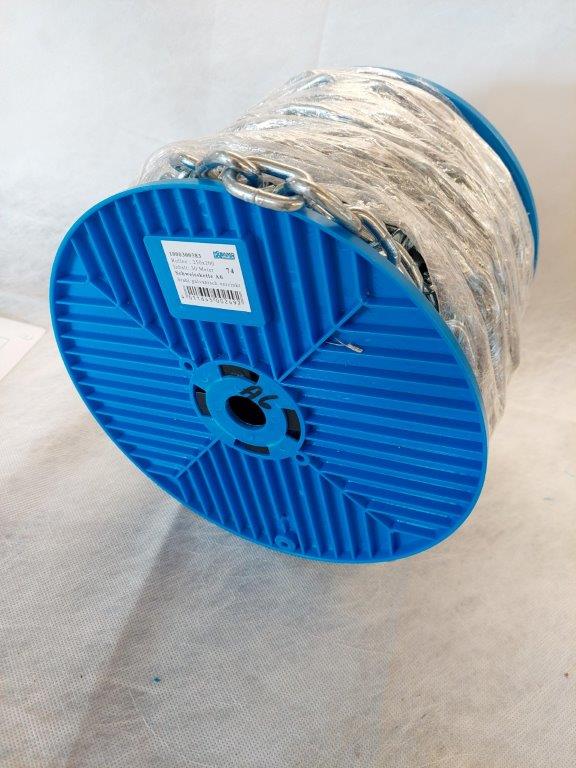 Keðja A6/6,0mm Króm 30m