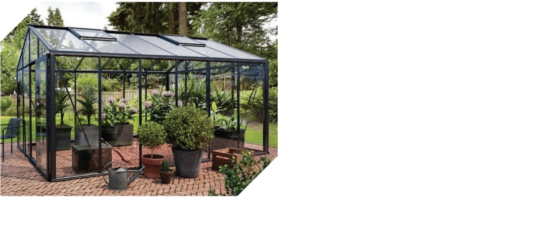 Gróðurhús Classic Alu 11,91 m2