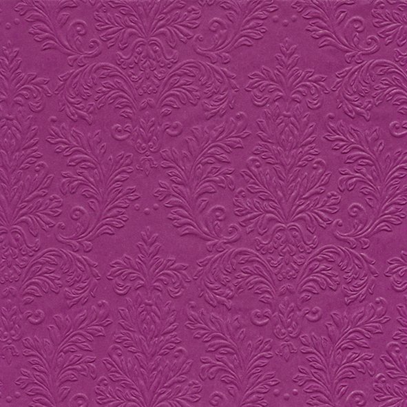 Servíettur 'Cameo Uni' 33*33cm 16stk. fjólubláar