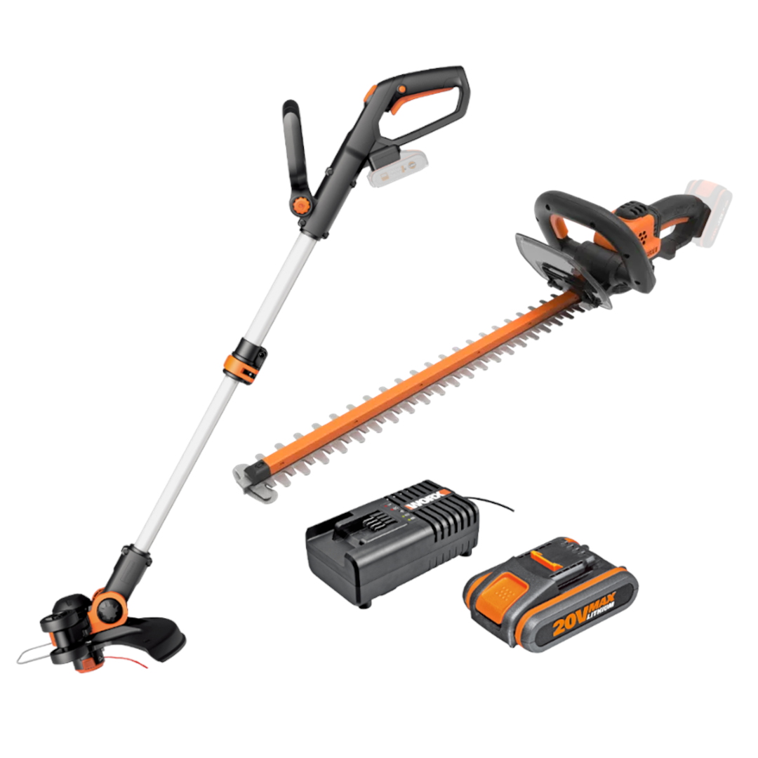 Worx Orf og Hekkklippur 20V 1x2.0Ah WG918E