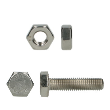 Bolti + Ró D933/934 M6x40 A4 4stk