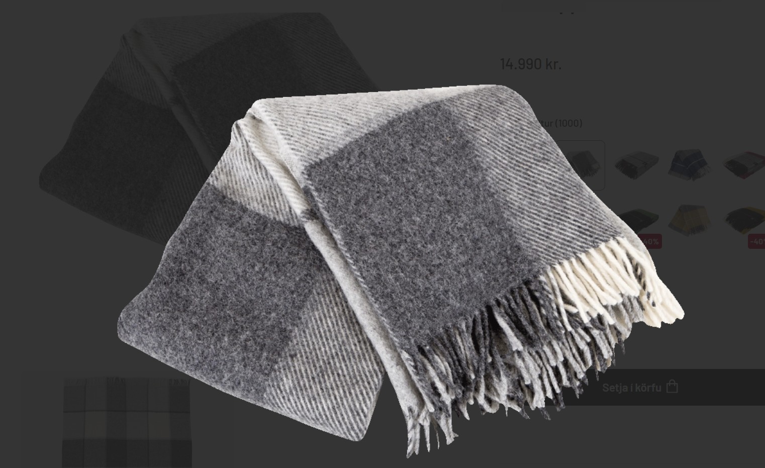 Ullarteppi, Ylur Hvítt