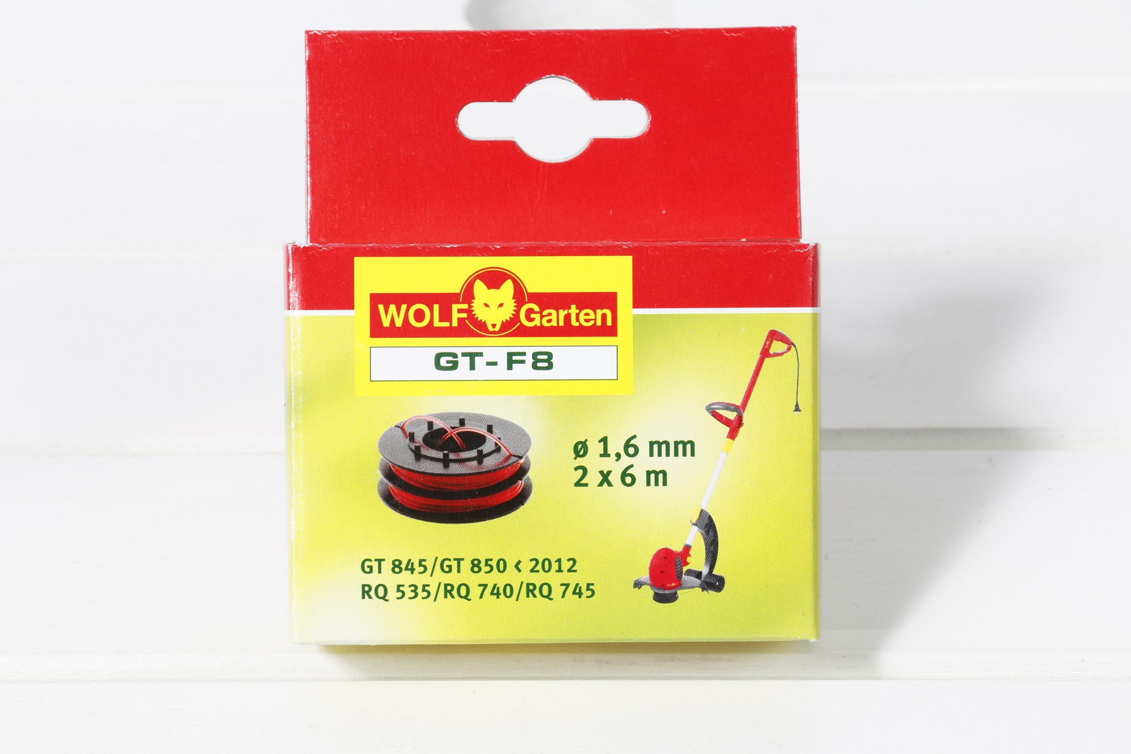 SLÁTTUÞRÁÐUR GT-F8 Í ORF GT840- 850  2x6m WOLF GARTEN